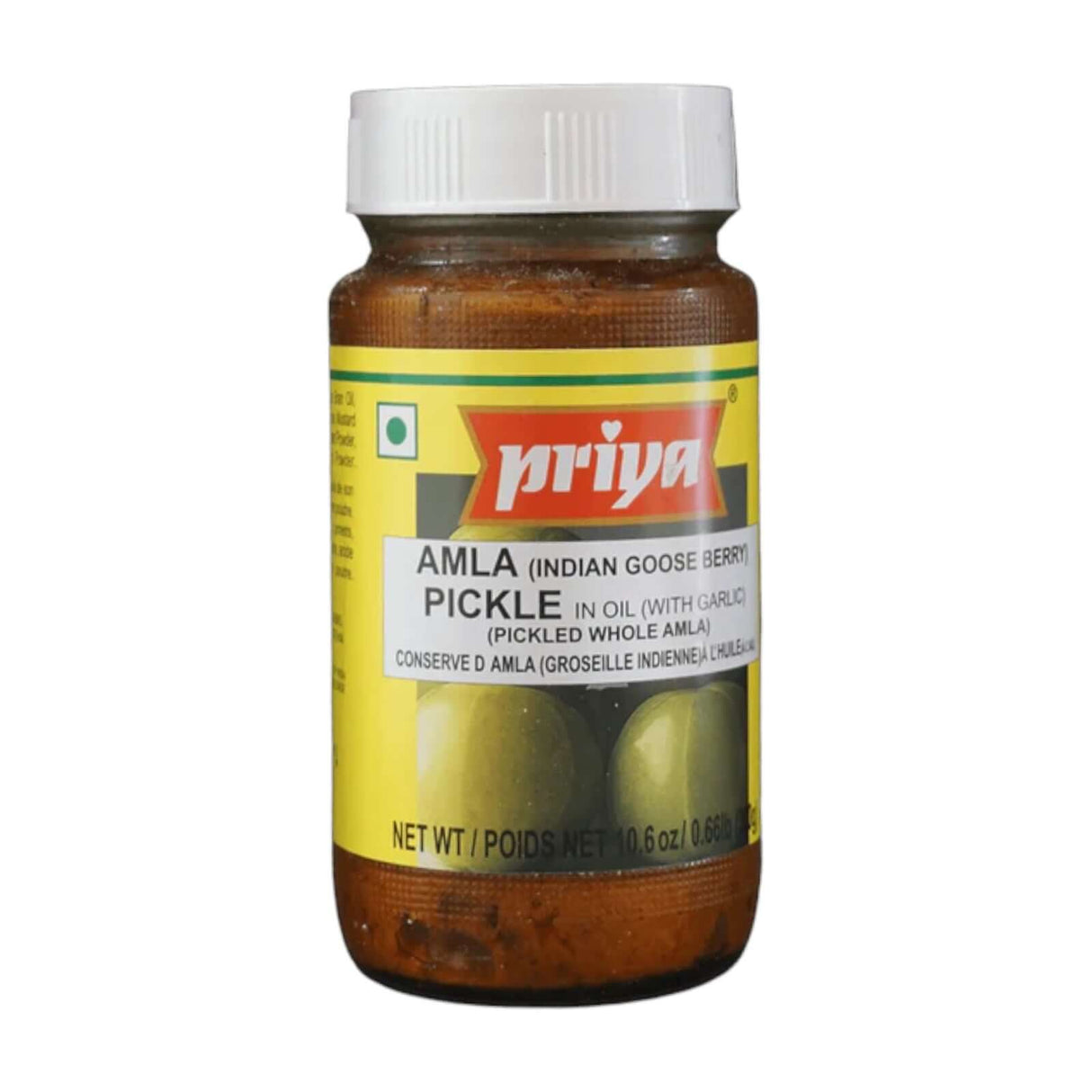 Priya Amla Pickle in Oil (with Garlic)