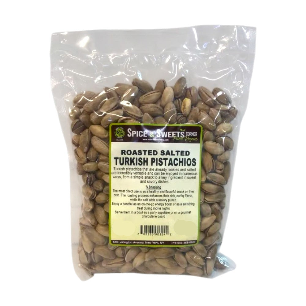 ROASTED SALTED TURNKISH PISTACHIOS