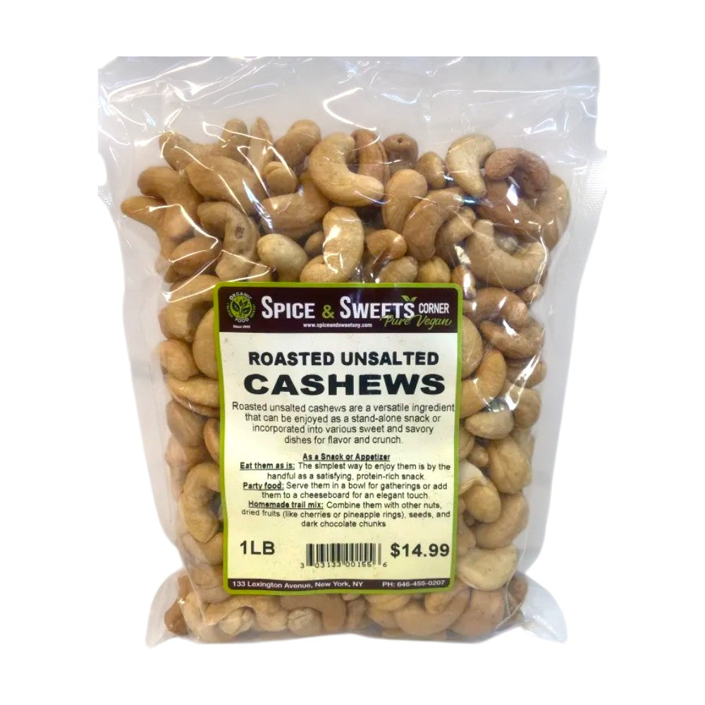 ROASTED UNSALTED CASHEW