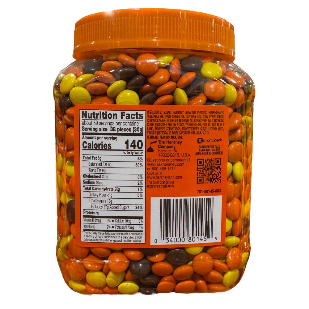 Reese's Pieces Peanut Butter (Candy in a Crunchy Shell)