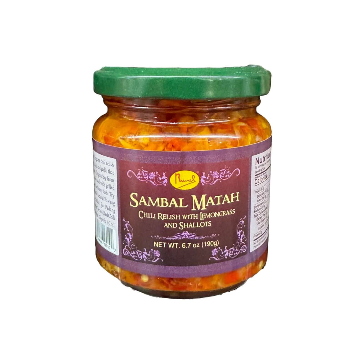 Rural Sambal Matah Chili Relish with Lemongrass and Shallots