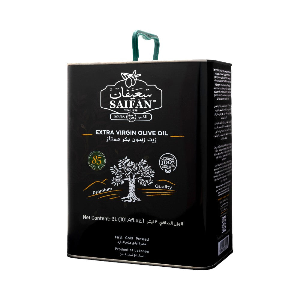 SAIFAN KOURA EXTRA VIRGIN OLIVE OIL (TIN)