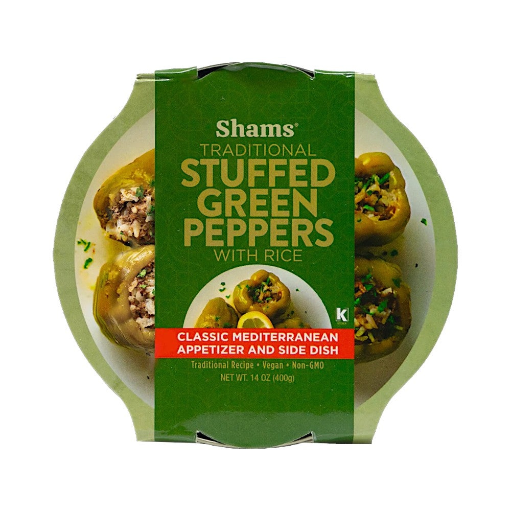SHAMS TRADITIONAL STUFFED GREEN PEPPERS WITH RICE (IN CAN)