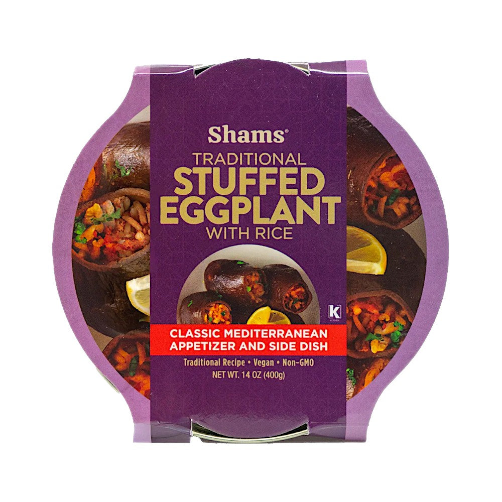 SHAMS TRADITIONAL STUFFED EGGPLANT WITH RICE (IN CAN)