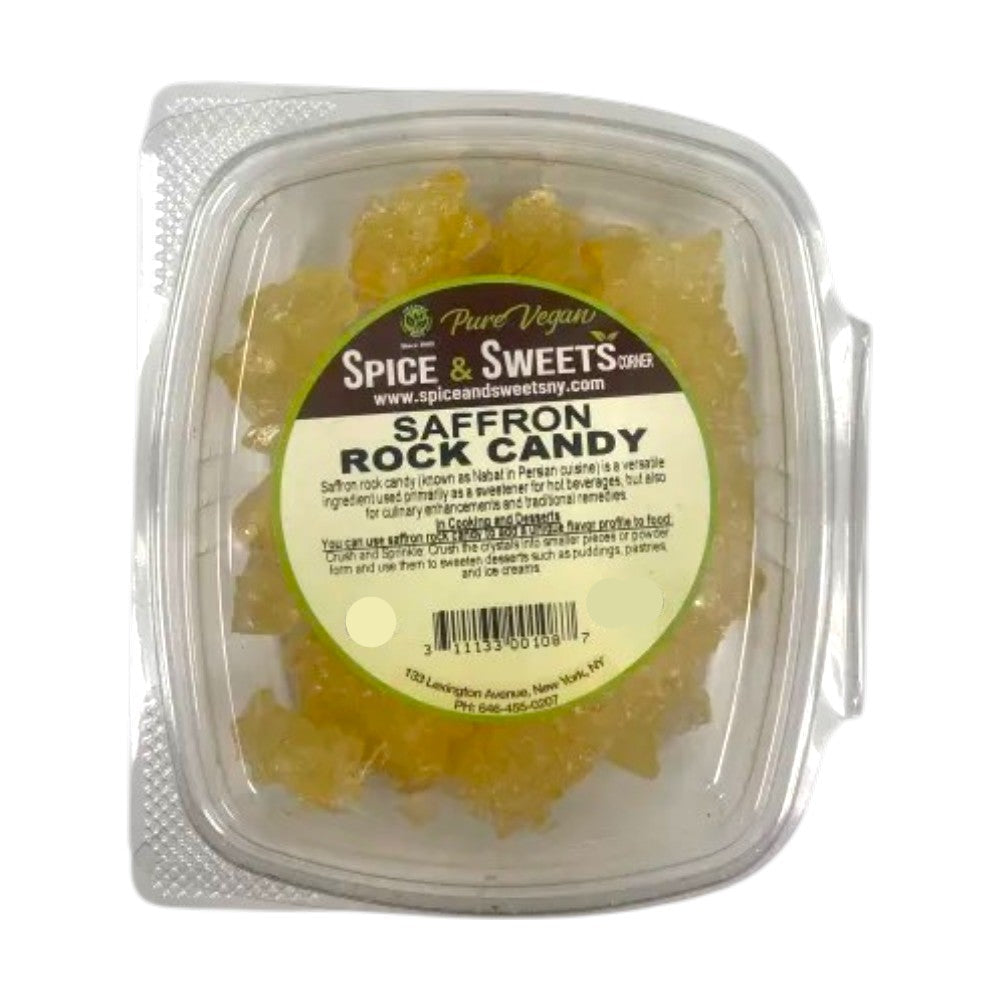 SAFFRON ROCK CANDY
