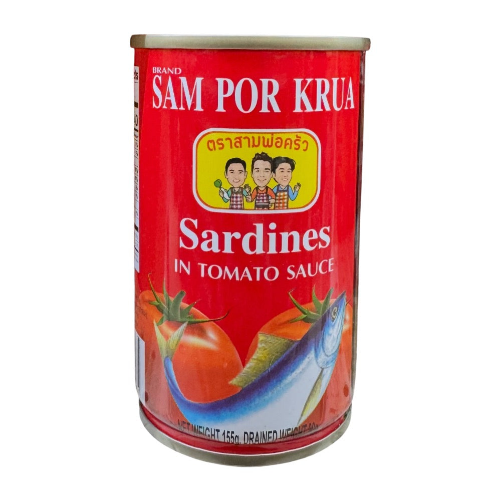 Sam Por Krua Brand Sardines in Tomato Sauce