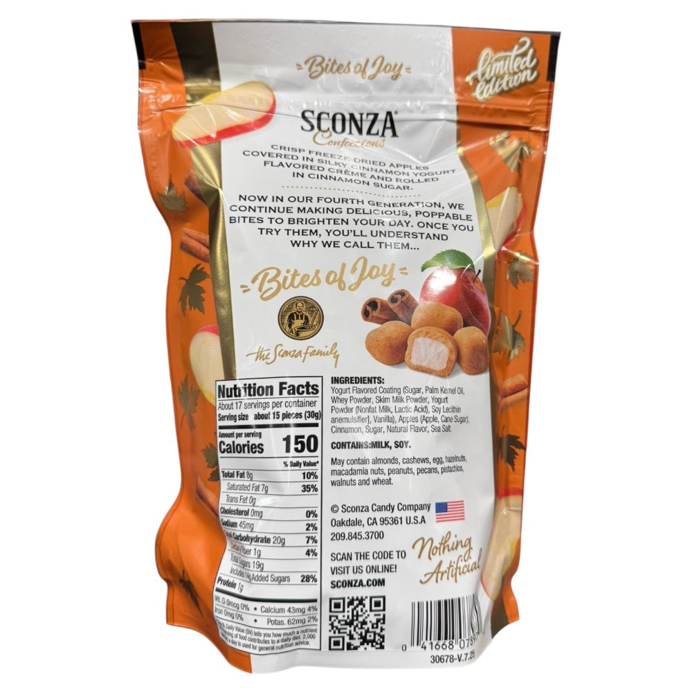 Sconza Cinnamon Apple Yogurt Flavored Creme