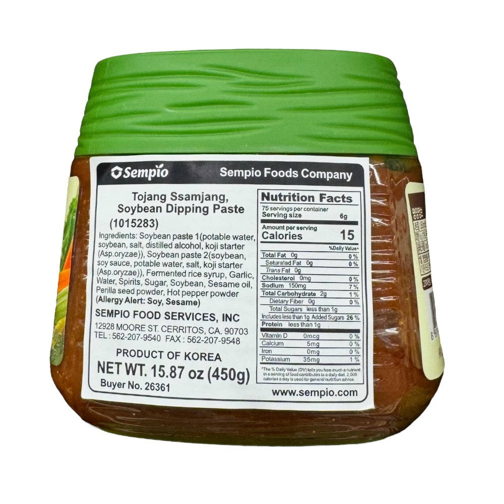 Sempio Tojang Ssamjang, Soybean Dipping Paste