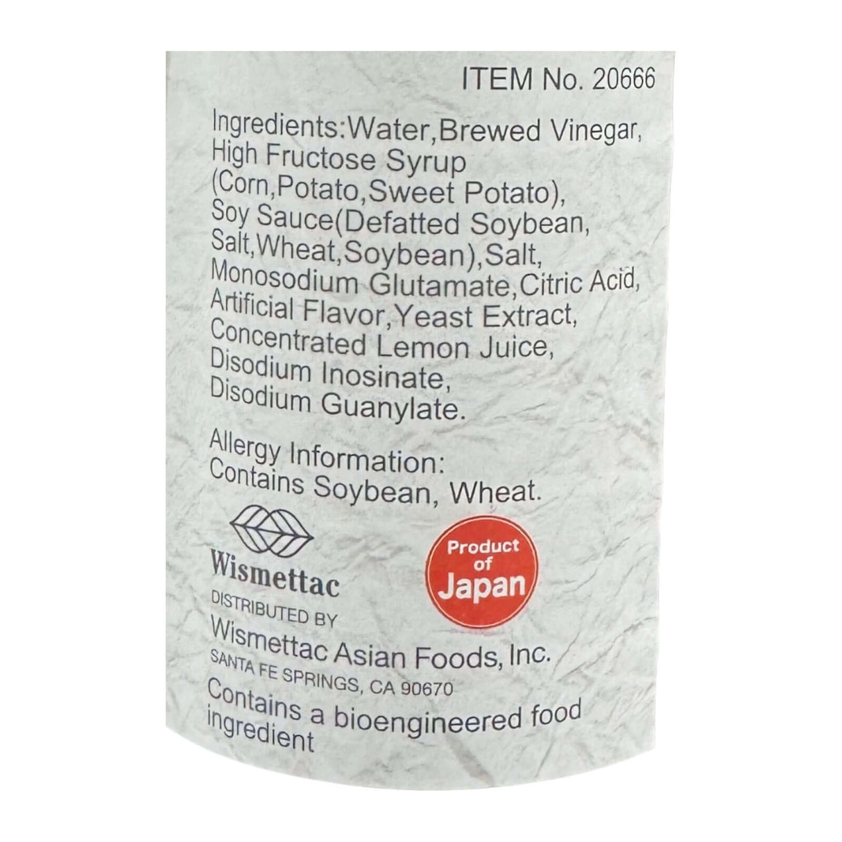 Shirakiku Ponzu Seasoning Sauce