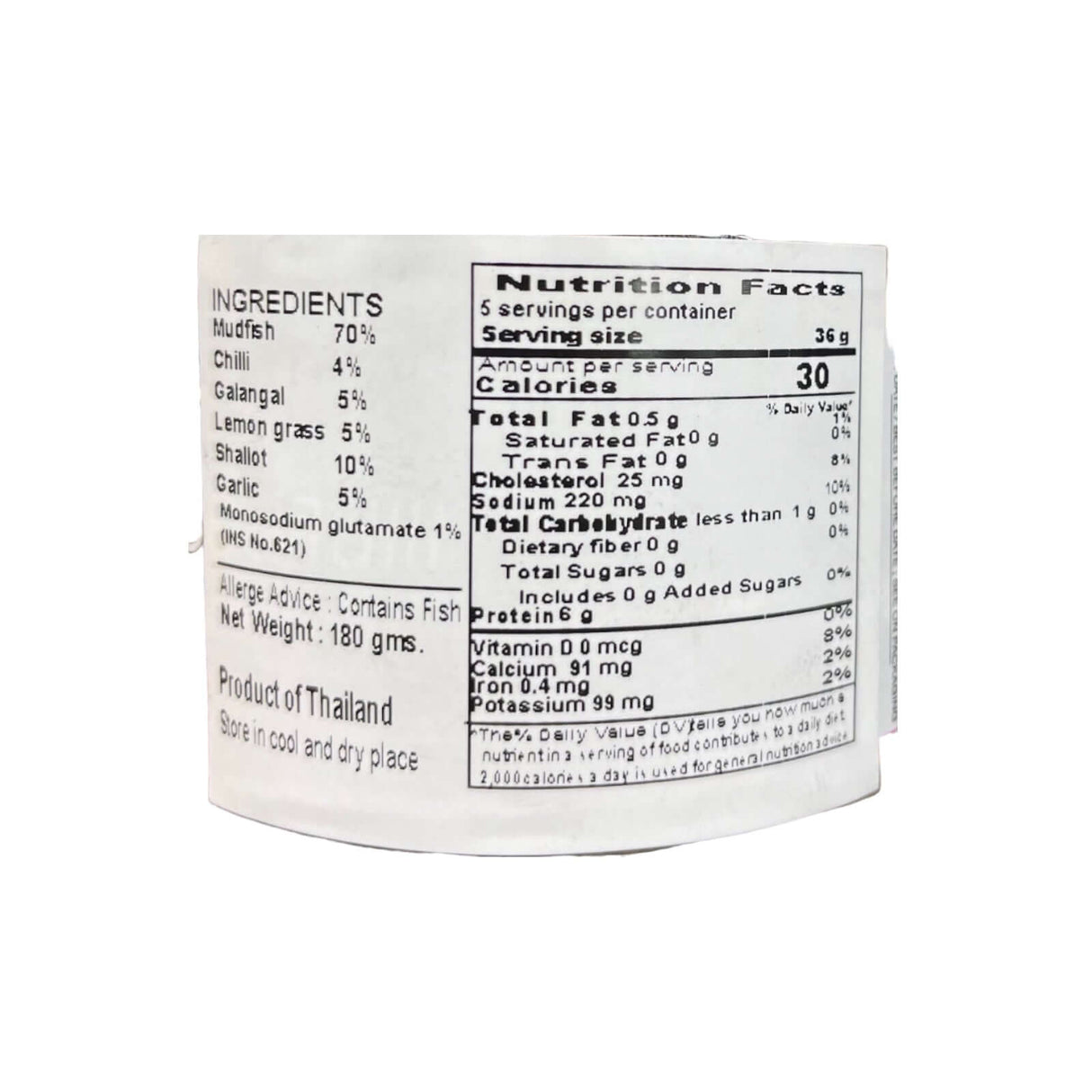 Siam Store  Fermented Fish Chilli Paste