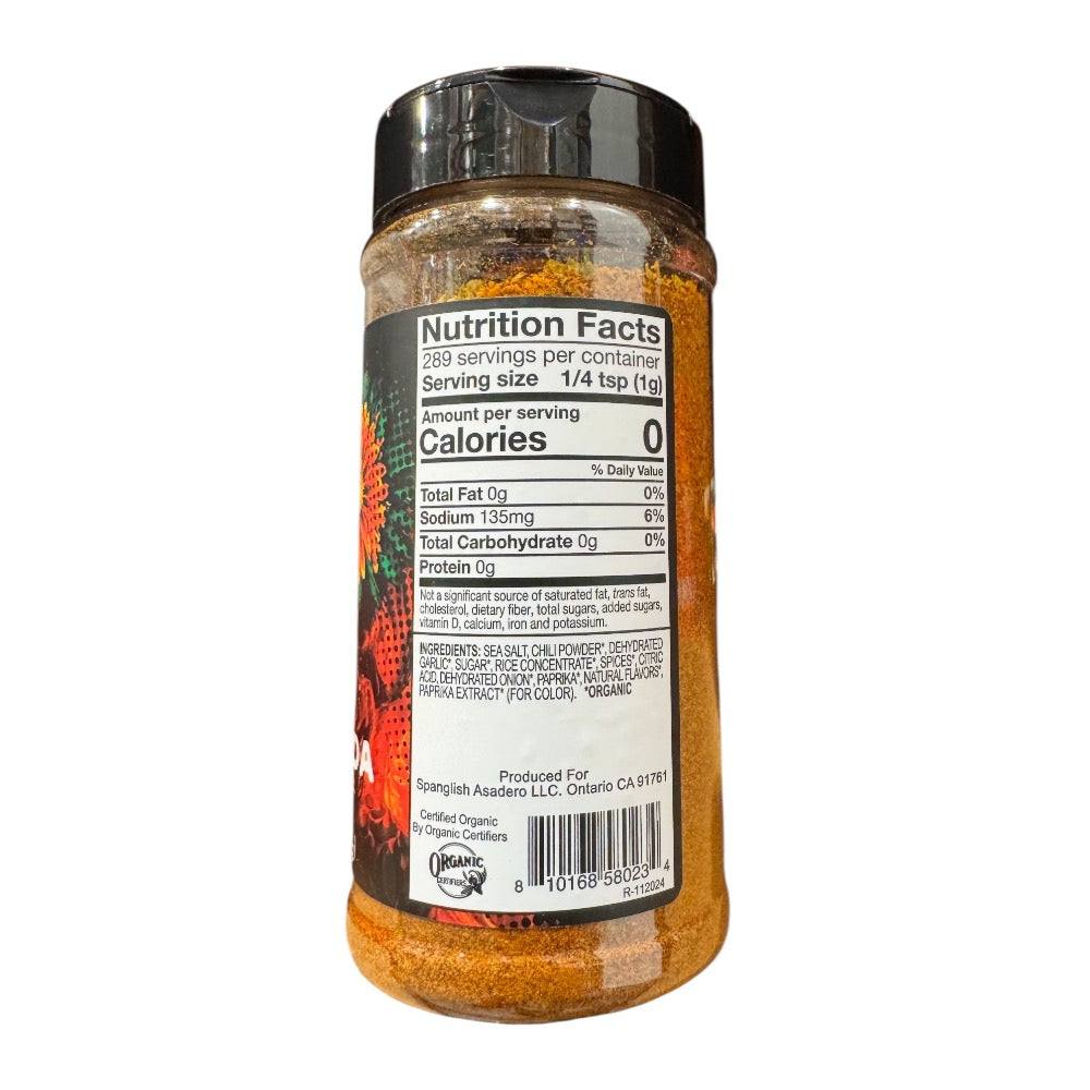 Spanglish Asadero Organic Carne Asada Seasoning