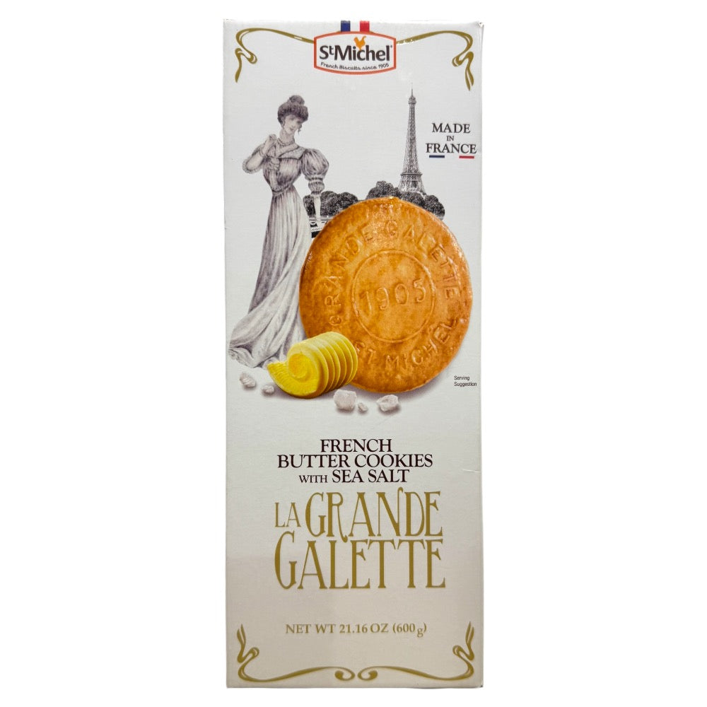 St Michel French Butter Cookies with Sea Salt
