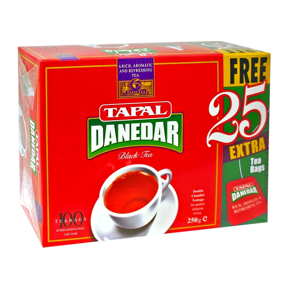 TAPAL DANEDAR BLACK TEA, TEA BAGS