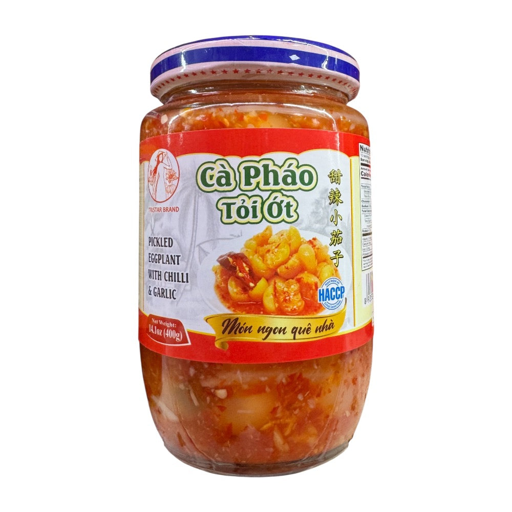Tristar Brand Pickled Eggplant with Chilli & Garlic