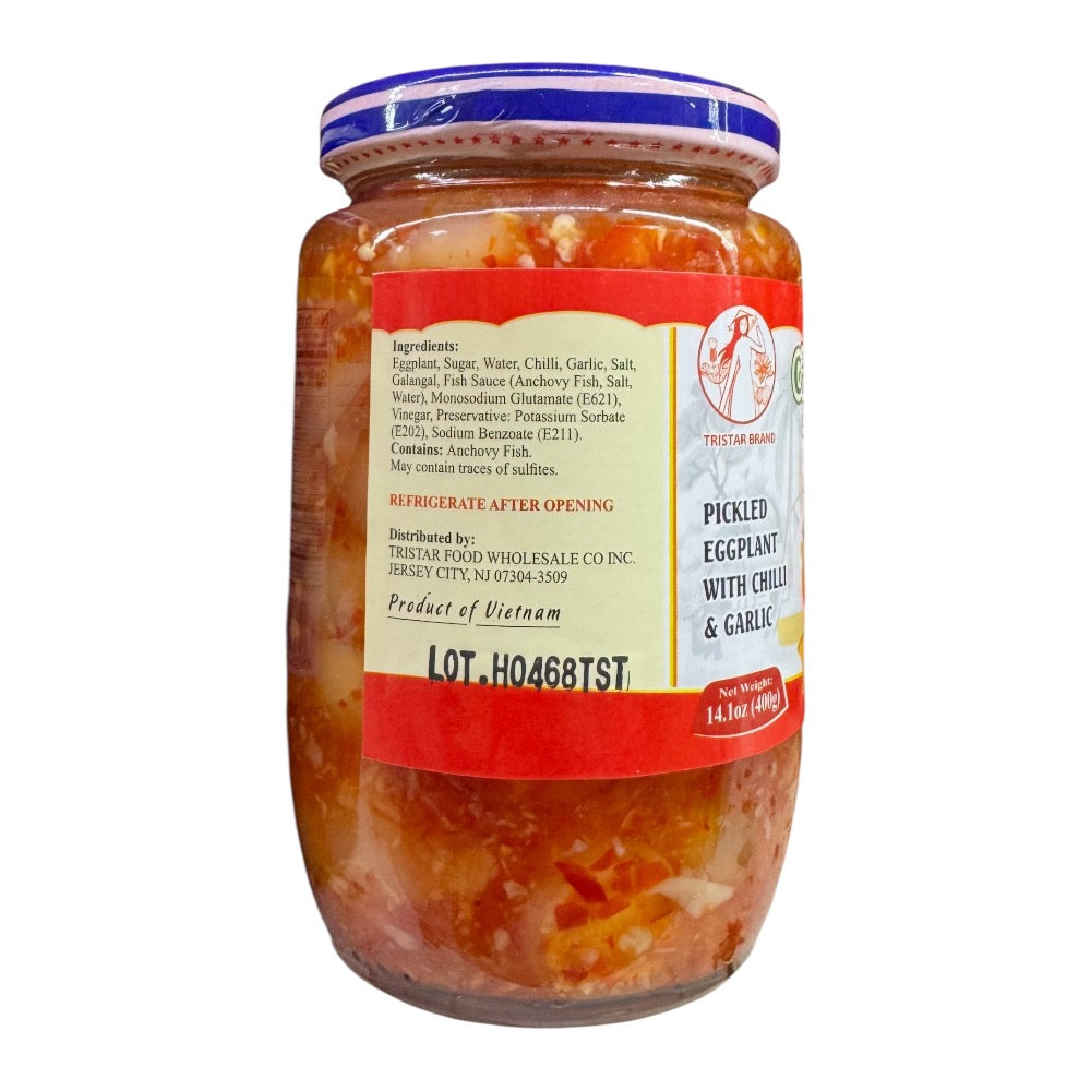 Tristar Brand Pickled Eggplant with Chilli & Garlic