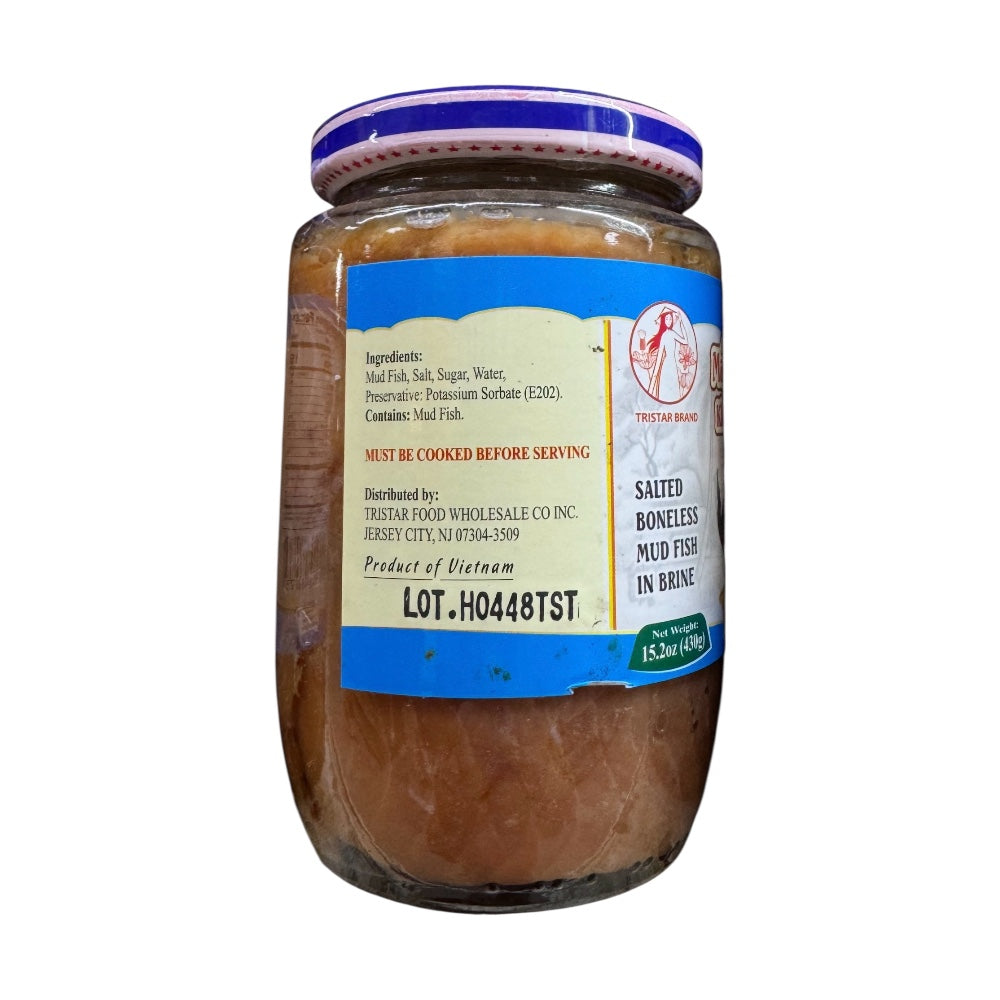 Tristar Brand Salted Boneless Mud Fish in Brine
