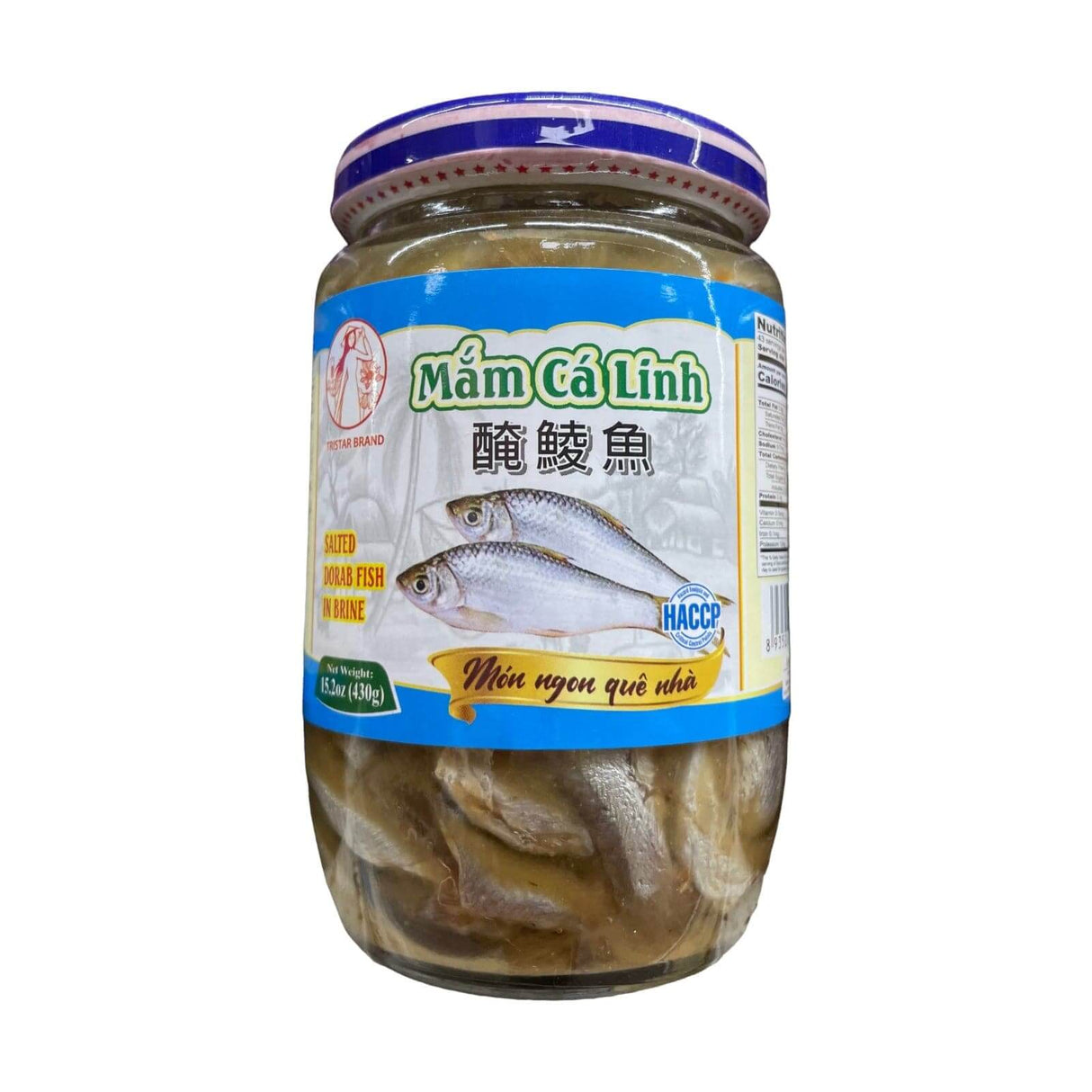 Tristar Brand Salted Dorab Fish in Brine