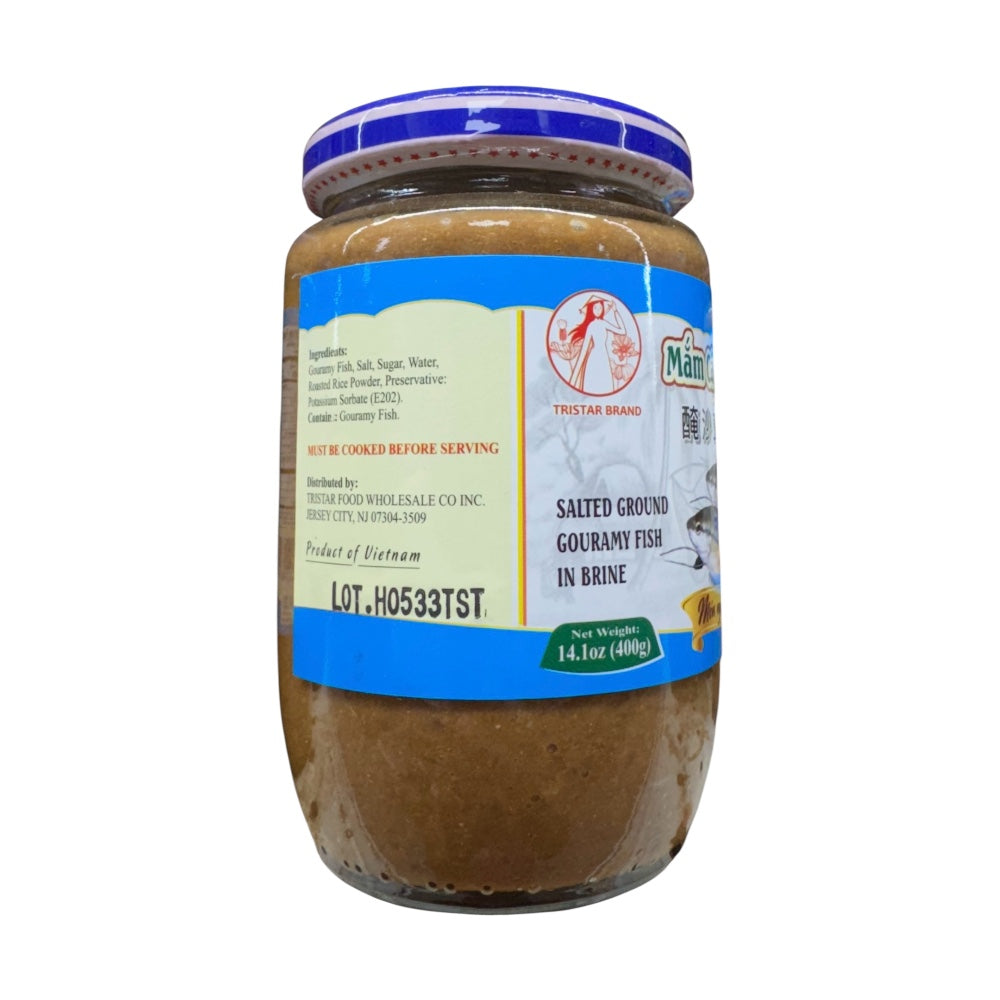 Tristar Brand Salted Ground Gouramy Fish in Brine