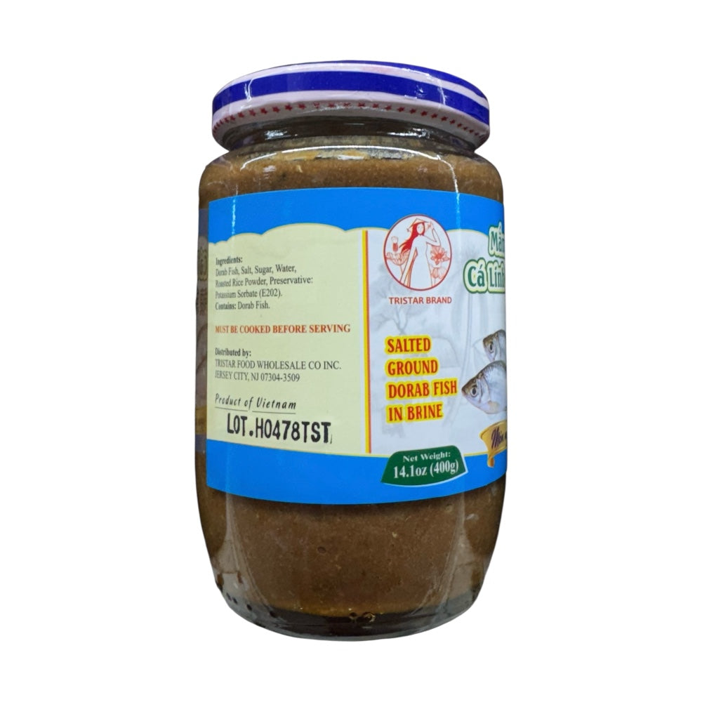 Tristar Brand Salted Ground Robab Fish in Brine