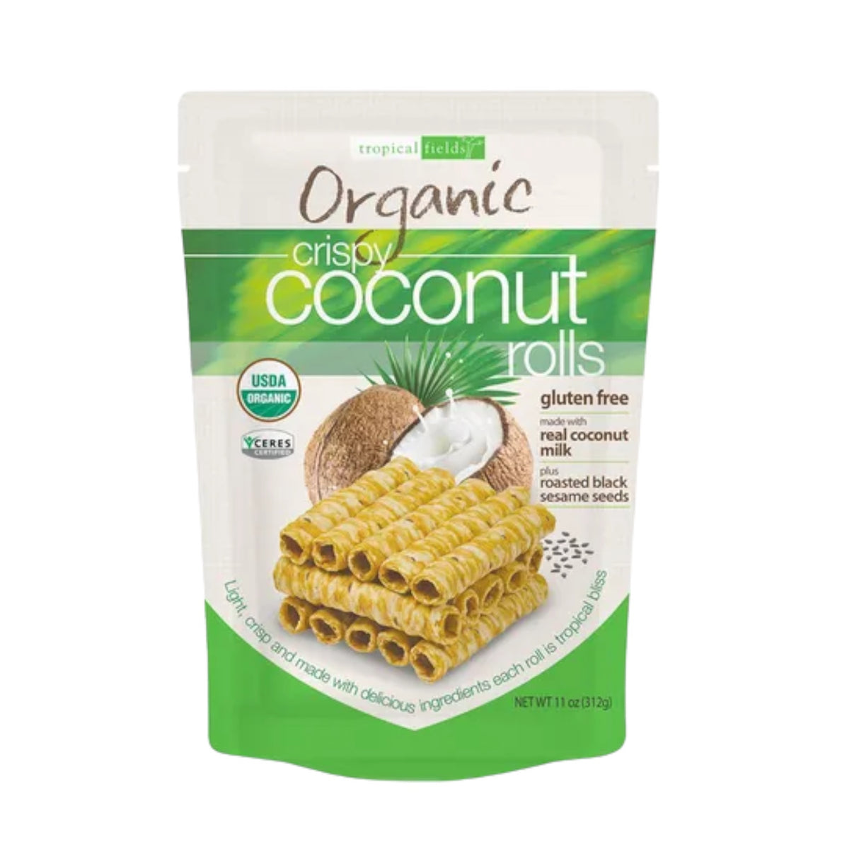 Tropical Fields Organic Crispy Coconut Roll