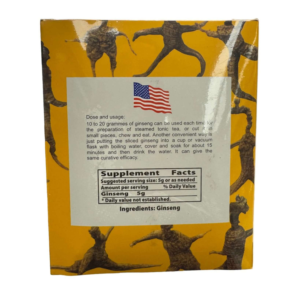 U.S.A. Best Gift Ginseng Sliced