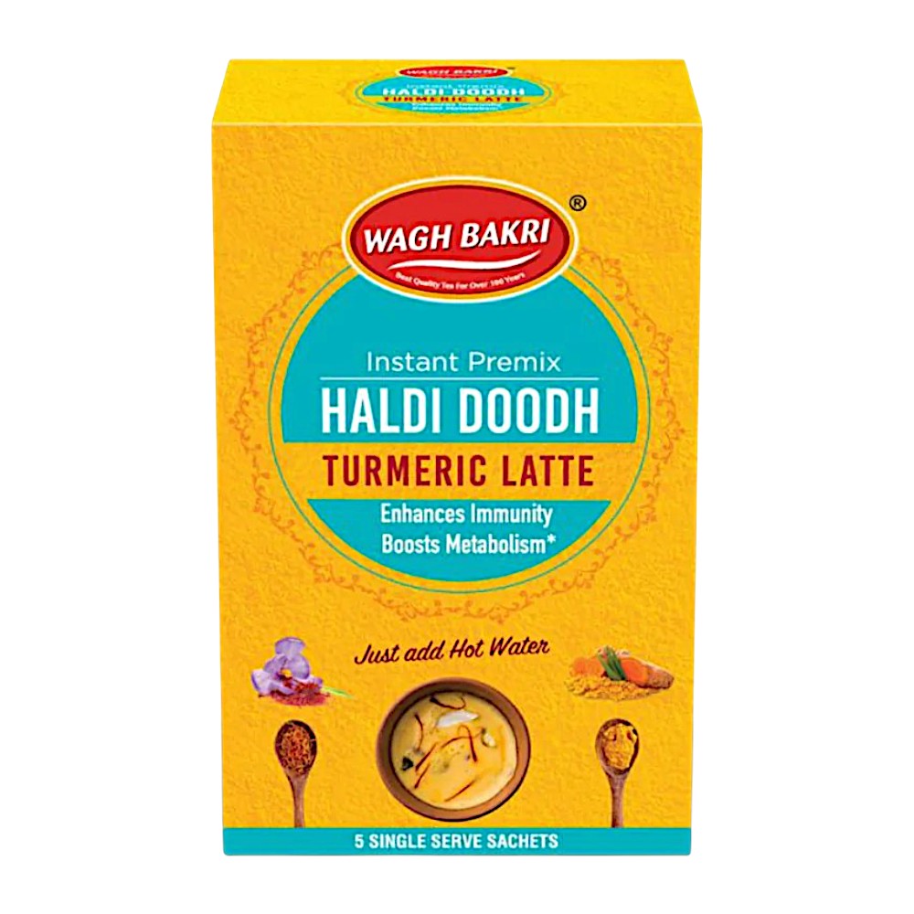 WAGH BAKRI INSTANT PREMIX TURMERIC LATTE HALDI DOODH