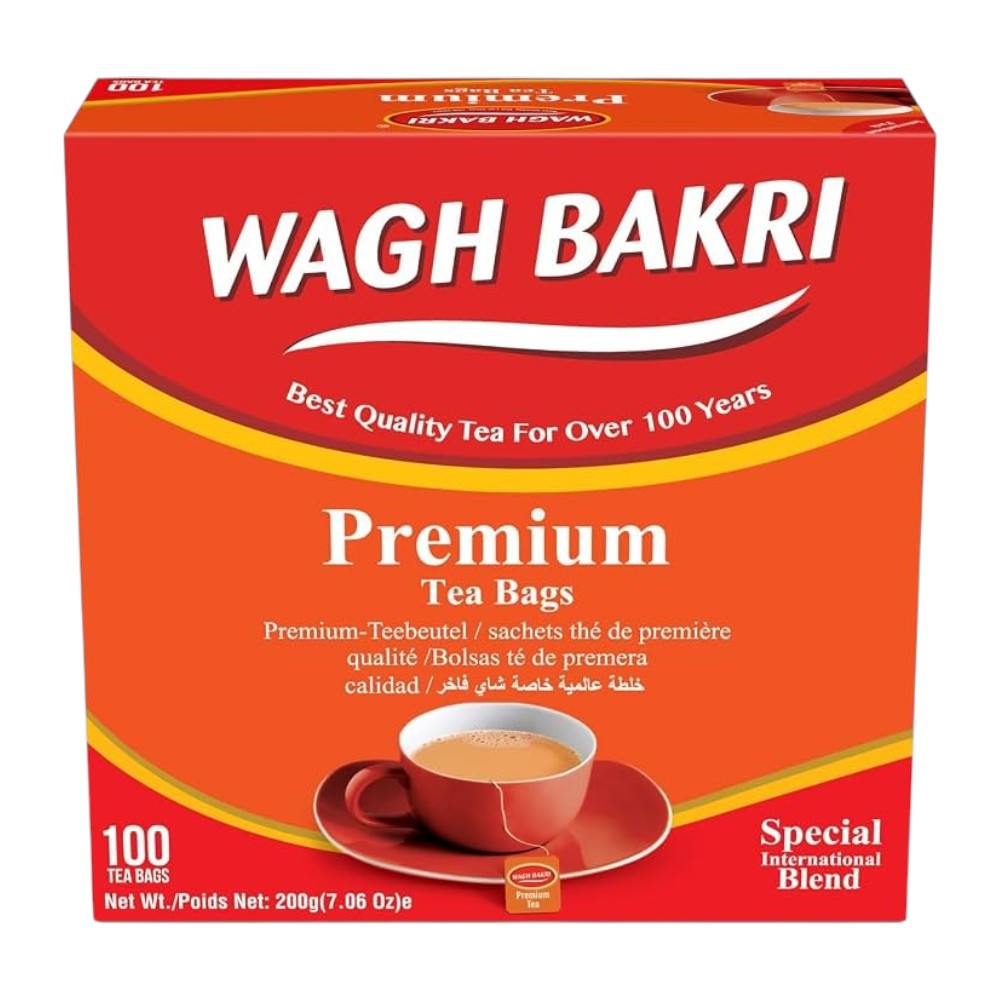 WAGH BAKRI PREMIUM TEA BAGS SPECIAL INTERNATIONAL BLEND