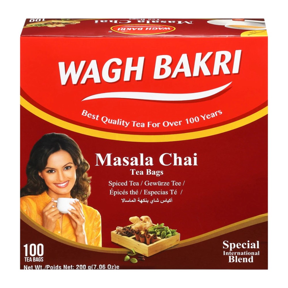 WAGH BAKRI MASALA CHAI TEA BAGS
