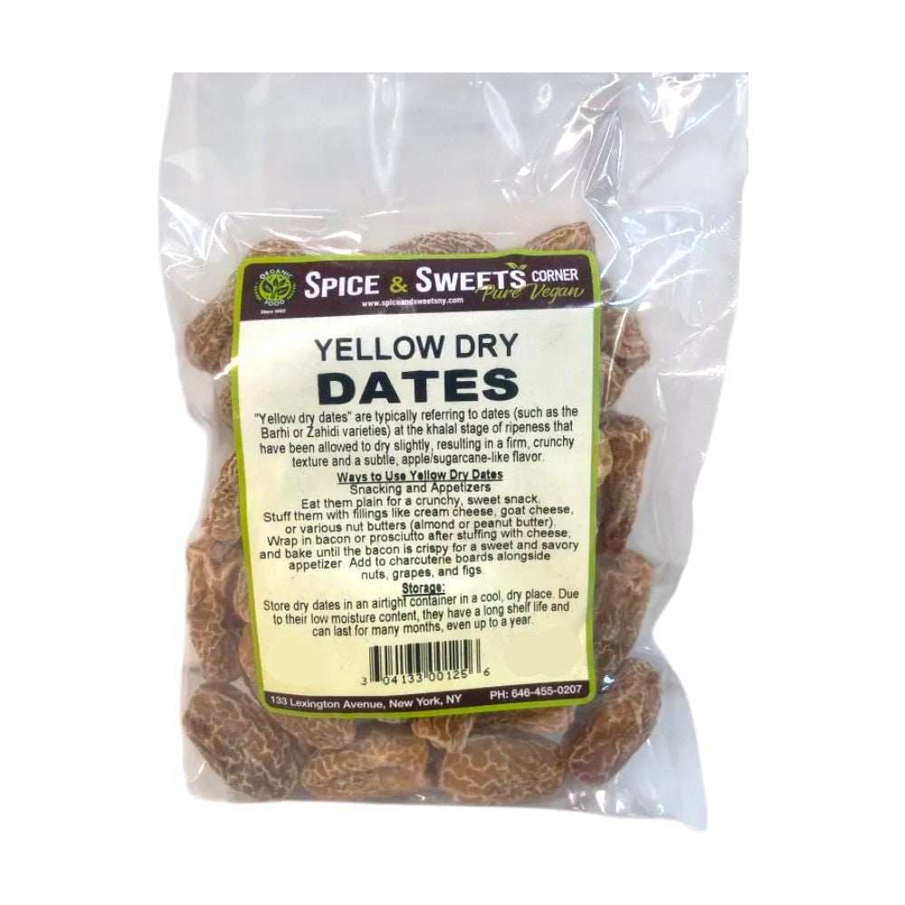 YELLOW DRY DATES