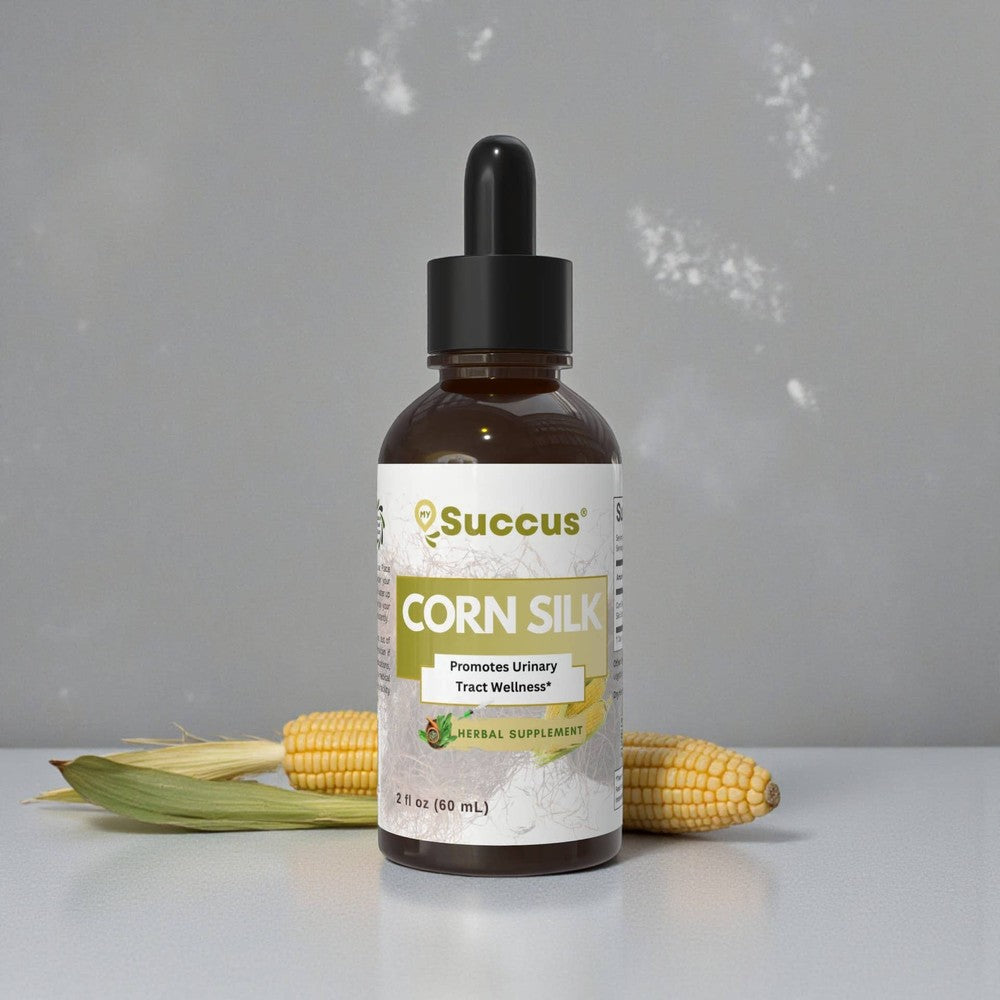 Succus - Corn Silk Tincture | Gentle Traditional Herbal Support - Alcohol Free / 1 fl oz