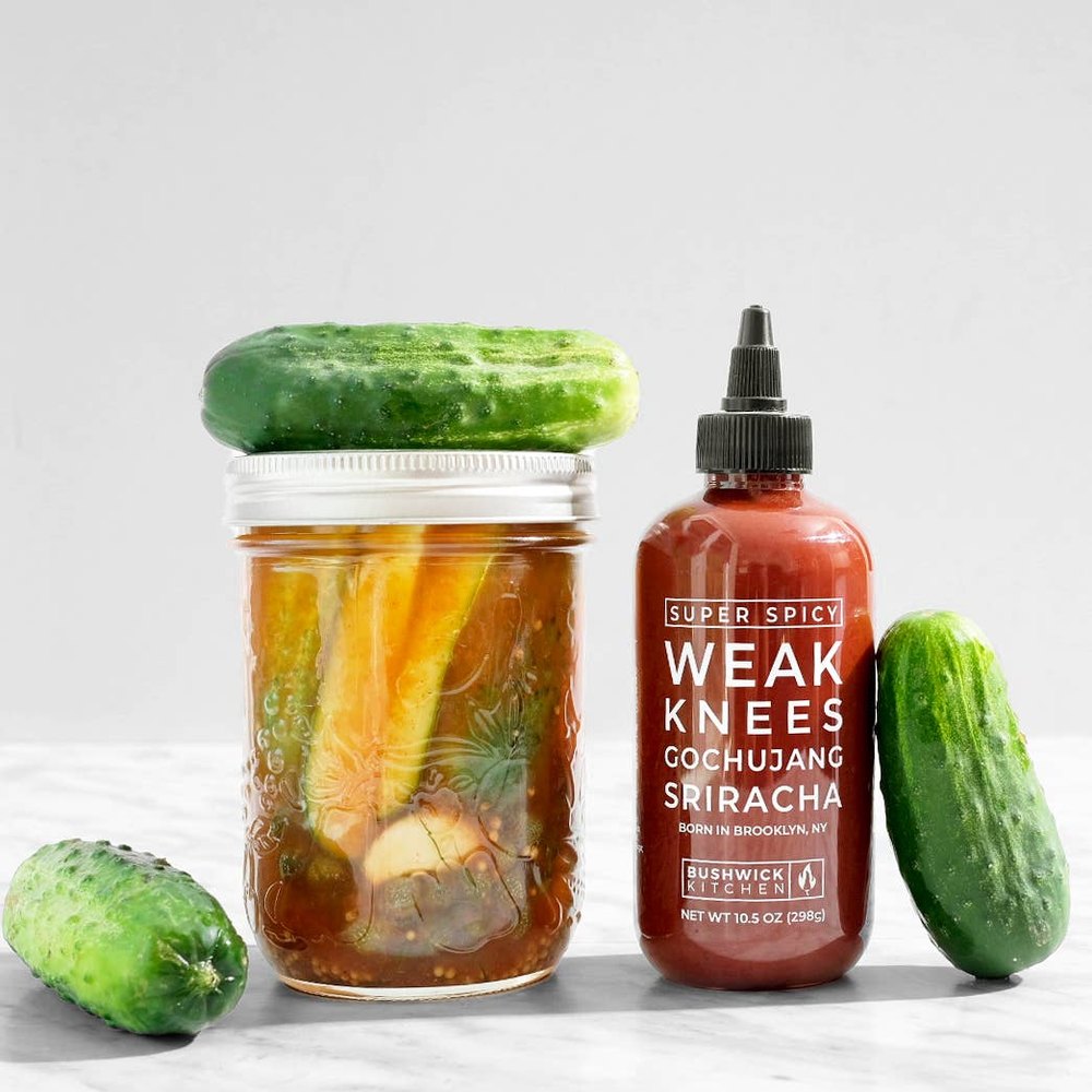 Bushwick Kitchen - Super Spicy Weak Knees Gochujang Sriracha (Award Winning) 10.5oz