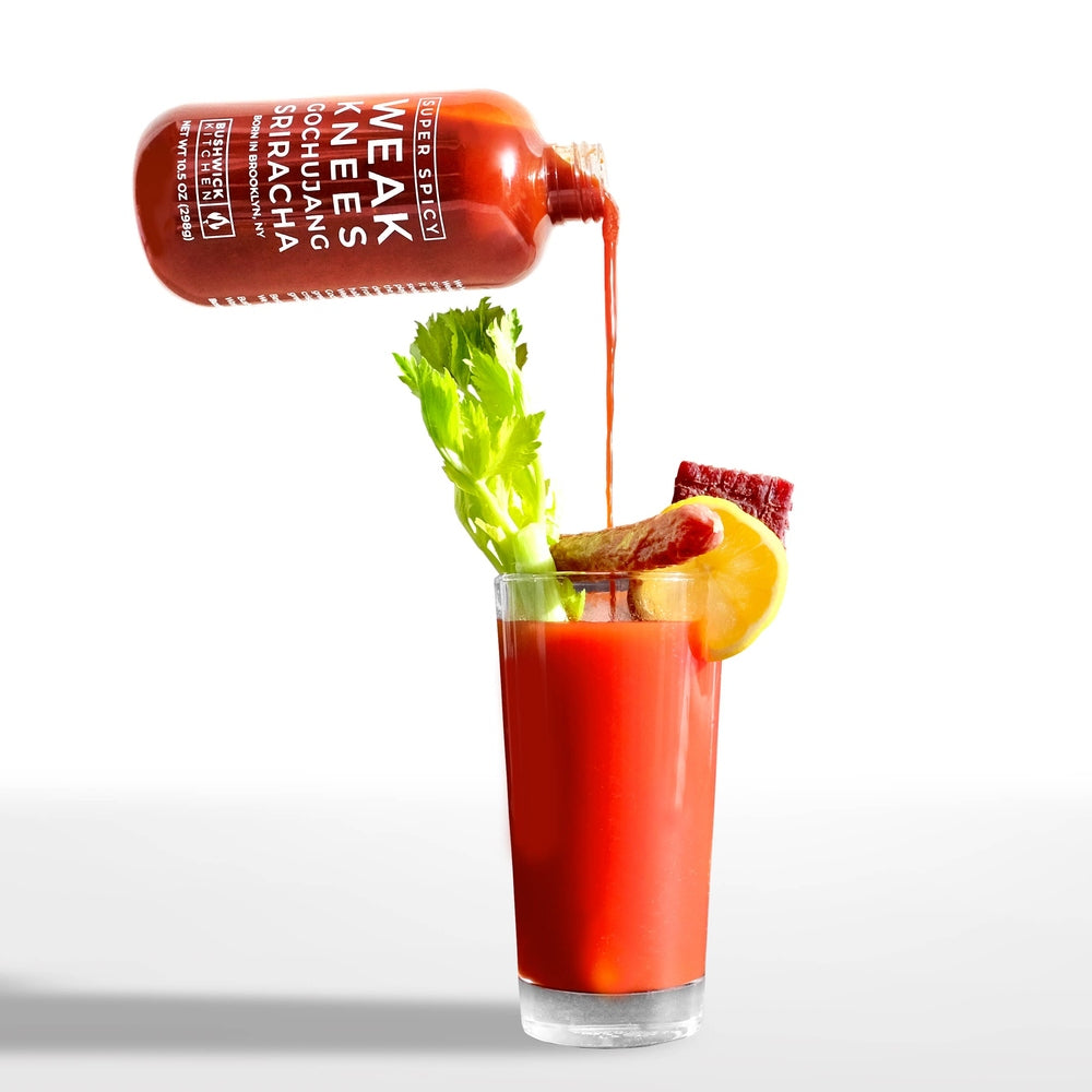 Bushwick Kitchen - Super Spicy Weak Knees Gochujang Sriracha (Award Winning) 10.5oz