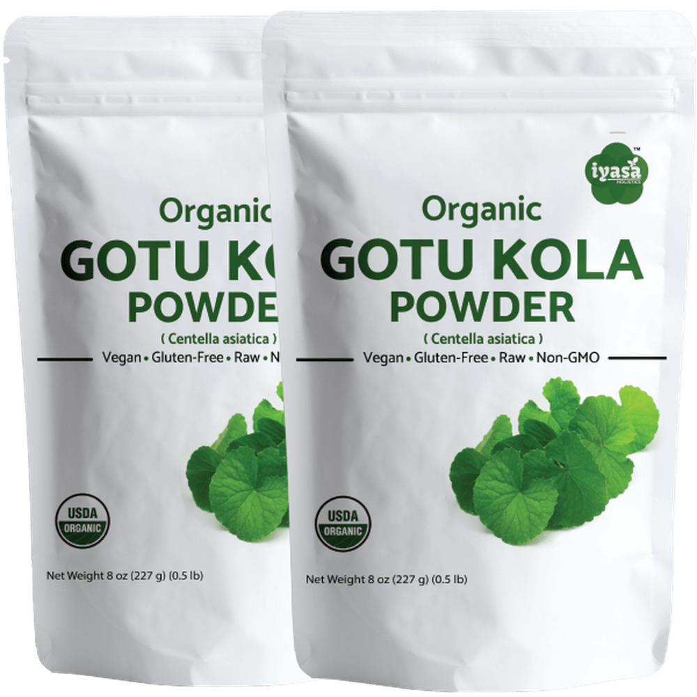 Iyasa Holistics - Organic Gotu Kola Powder - 8 oz