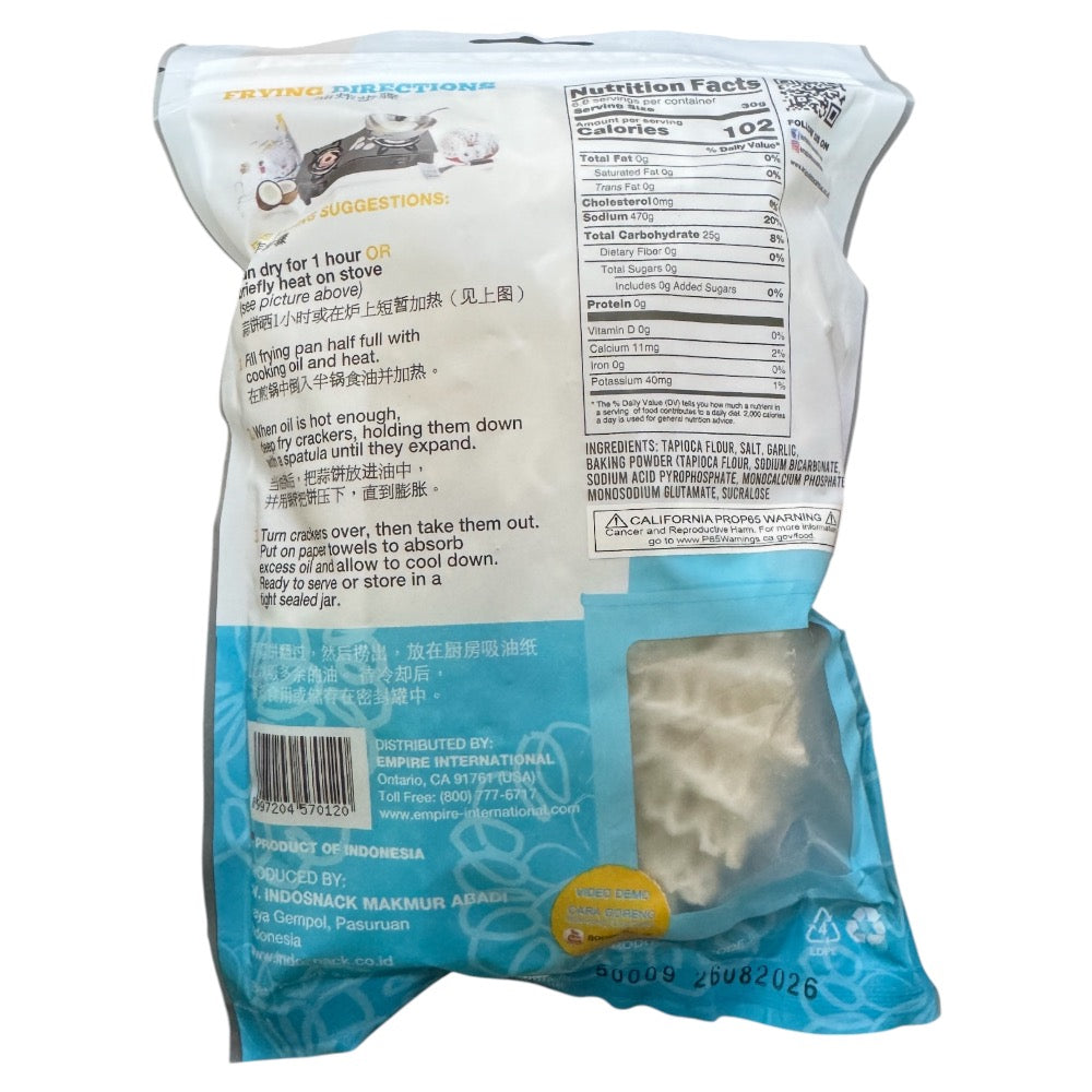 bocah-tua Krupuk Garlic Tapioca Crackers (Kasandra)