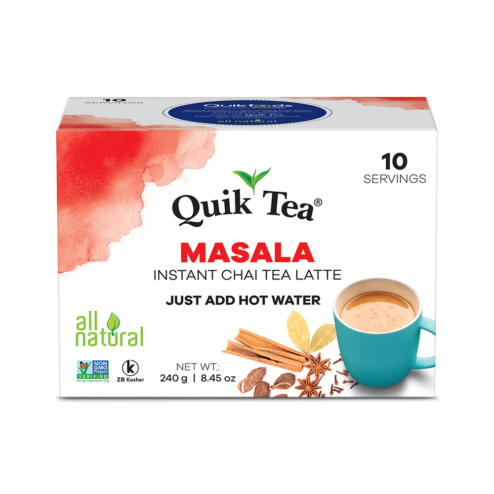 Quik Tea - Masala Chai Tea Latte - 10 Count