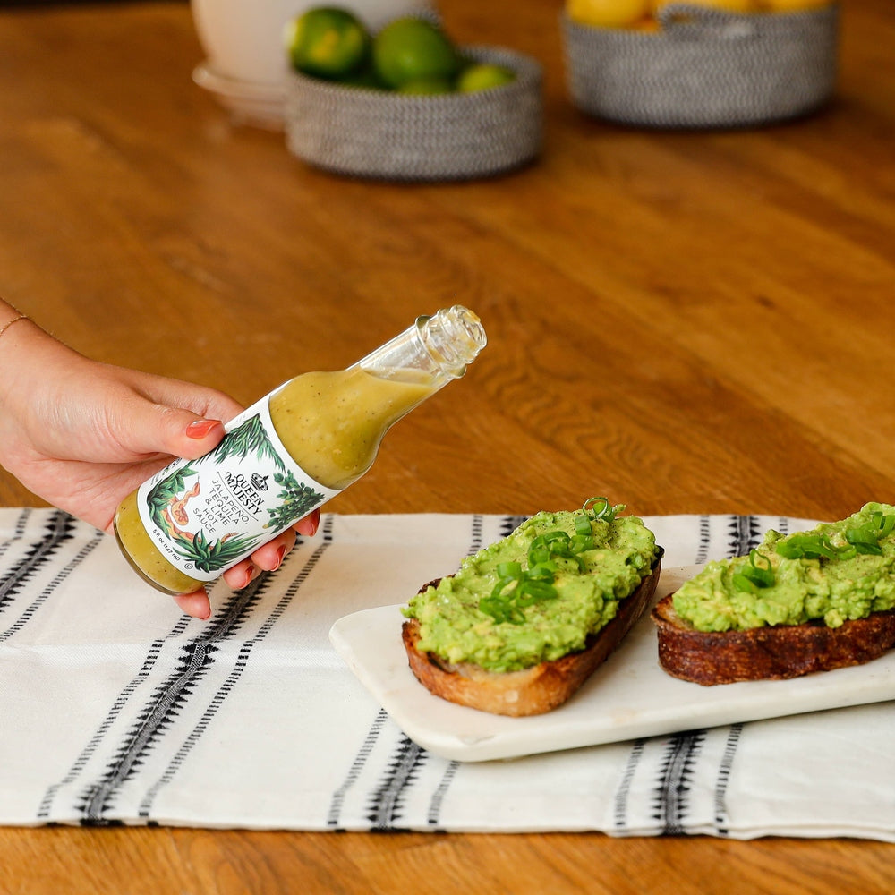 Queen Majesty Hot Sauce - Jalapeño Tequila & Lime Hot Sauce - 5oz