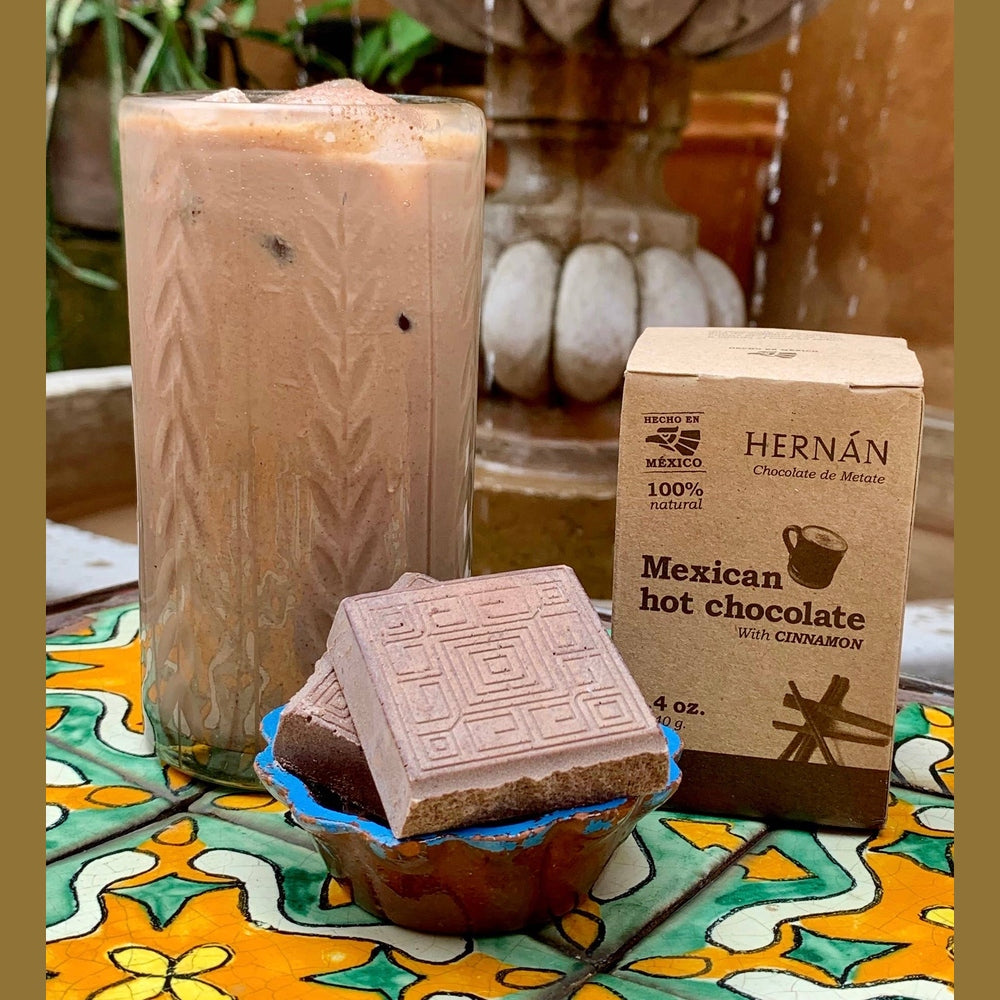 HERNÁN - Cinnamon Mexican Hot Chocolate Square "Tablillas" - 240g