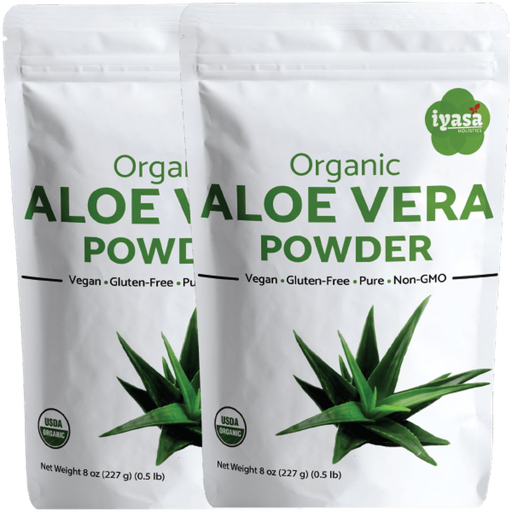 Iyasa Holistics - Organic Aloe Vera Powder - 8 oz
