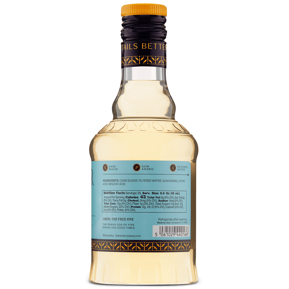 Liber & Co. - Classic Gum Syrup - 375 mL