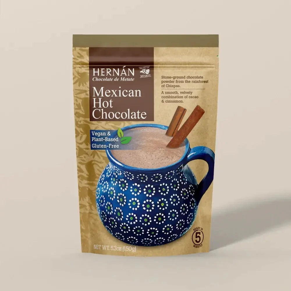 HERNÁN - NEW Mexican Hot Chocolate Powder in POUCH