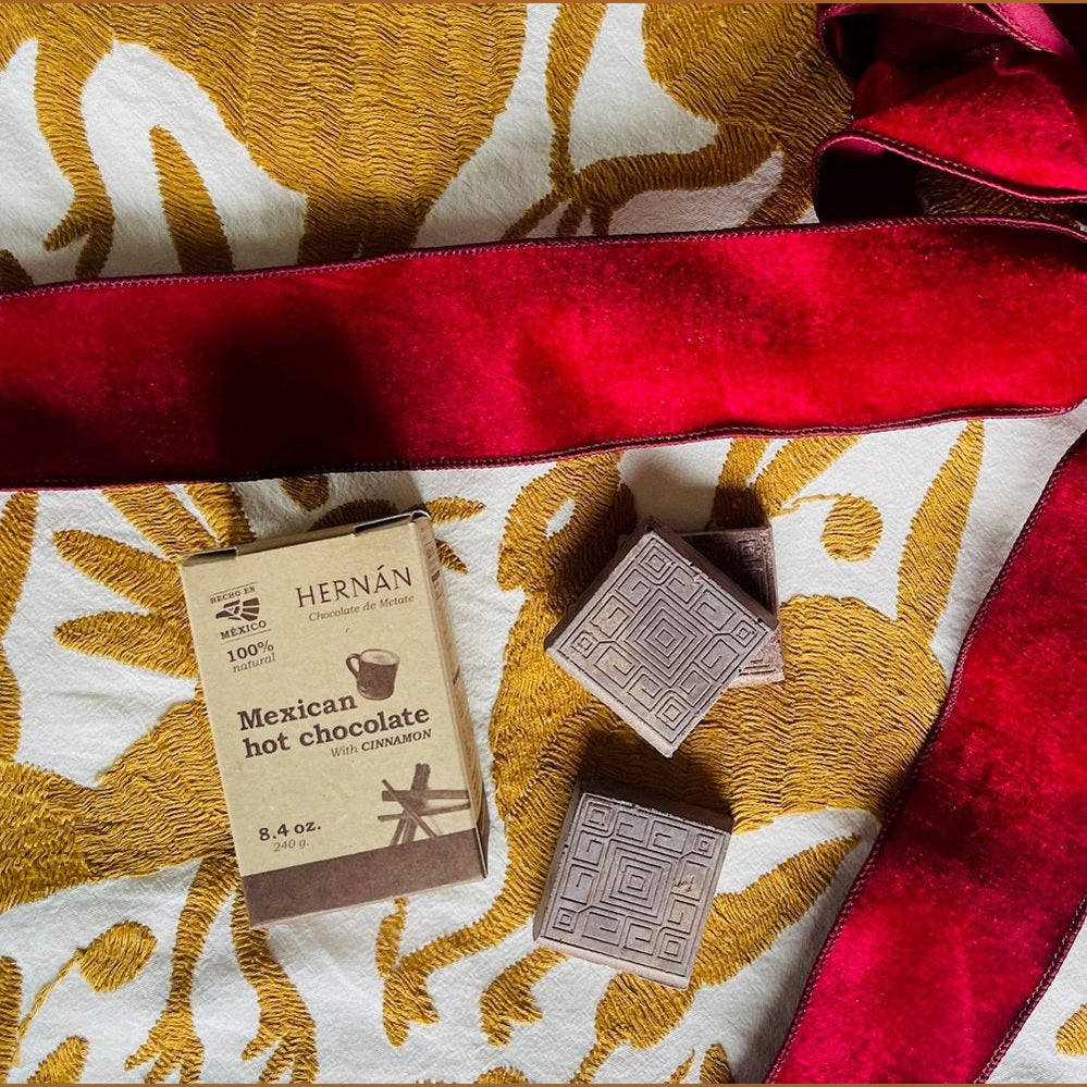 HERNÁN - Cinnamon Mexican Hot Chocolate Square "Tablillas" - 240g