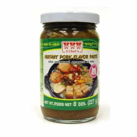 3 Chef's Instant Pork Flavor Paste - hot sauce market & more