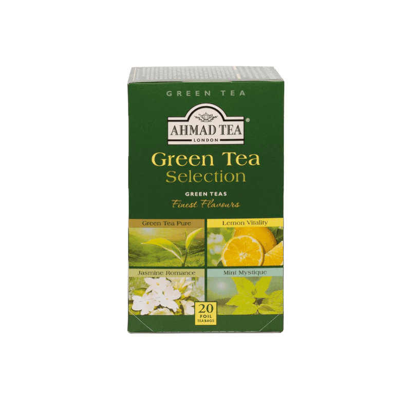 AHMAD TEA  Green Tea Selection of 4 Green Teas