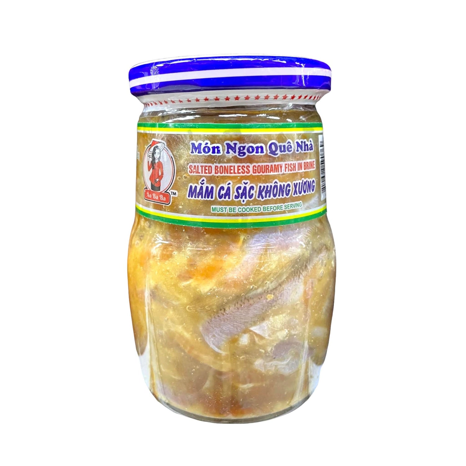 Ao Ba Ba Salted Boneless Gouramy Fish in Brine