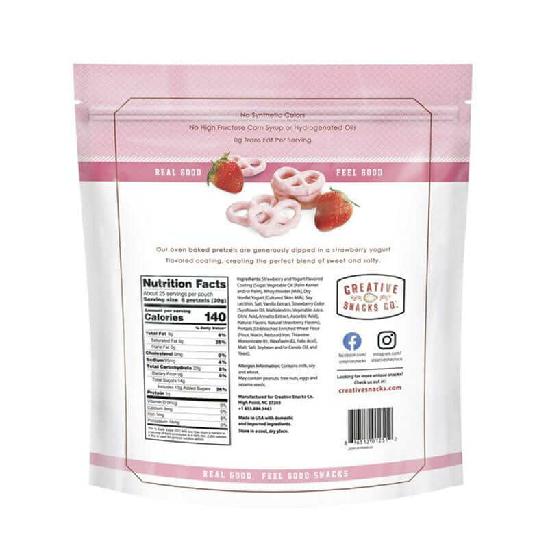 Creative Snacks co Strawberry & Yogurt