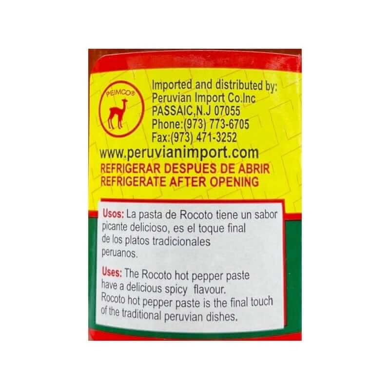 Doña Isabel Rocoto Hot Pepper Paste