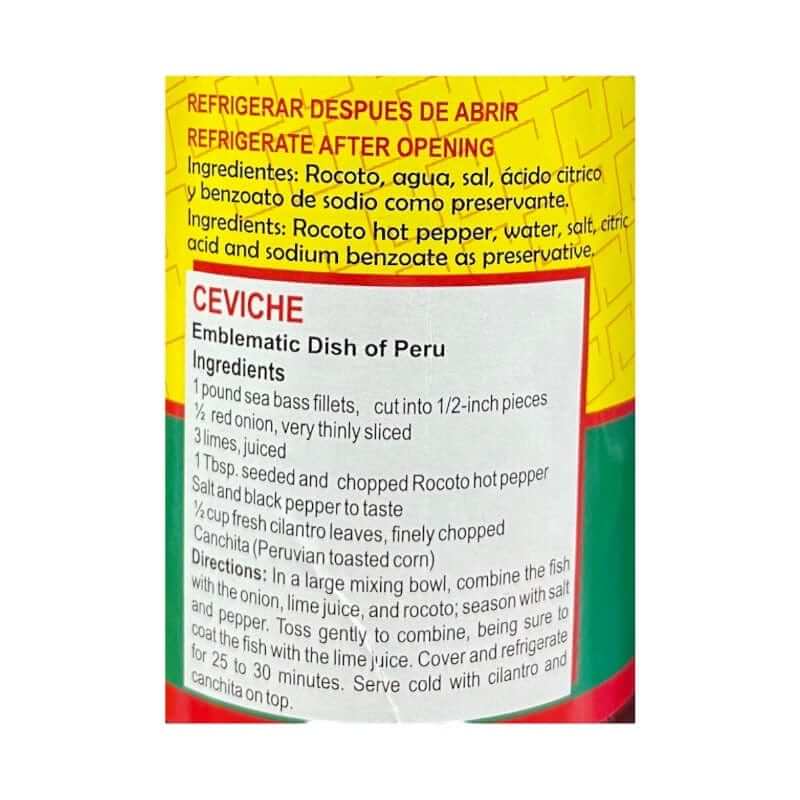 Doña Isabel Rocoto Hot Pepper Whole