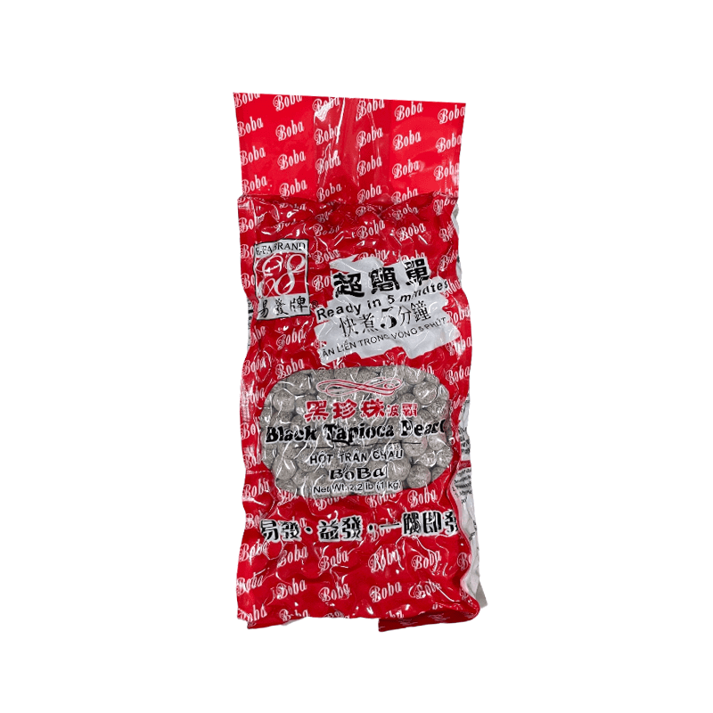 E-FA Brand Black Tapioca Pearls