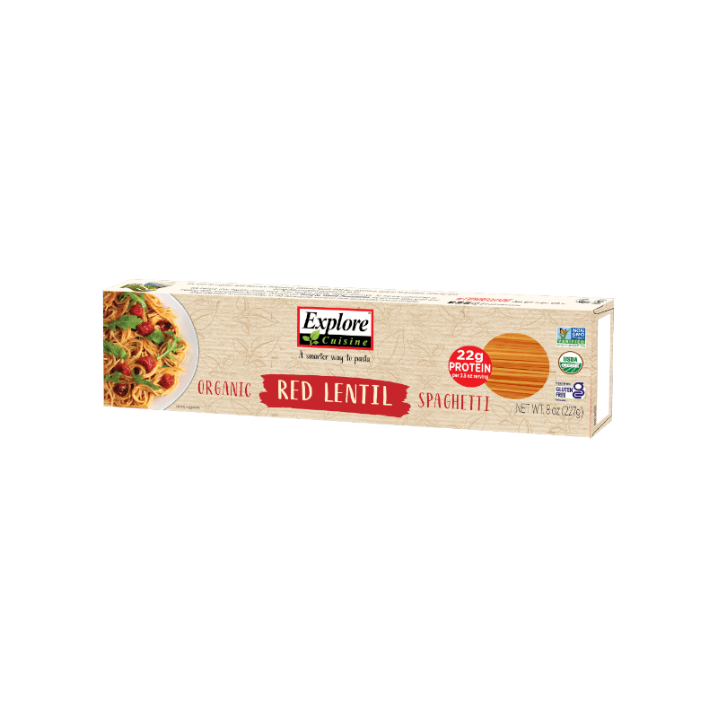 Explore Cuisine Organic Red Lentil Spaghetti