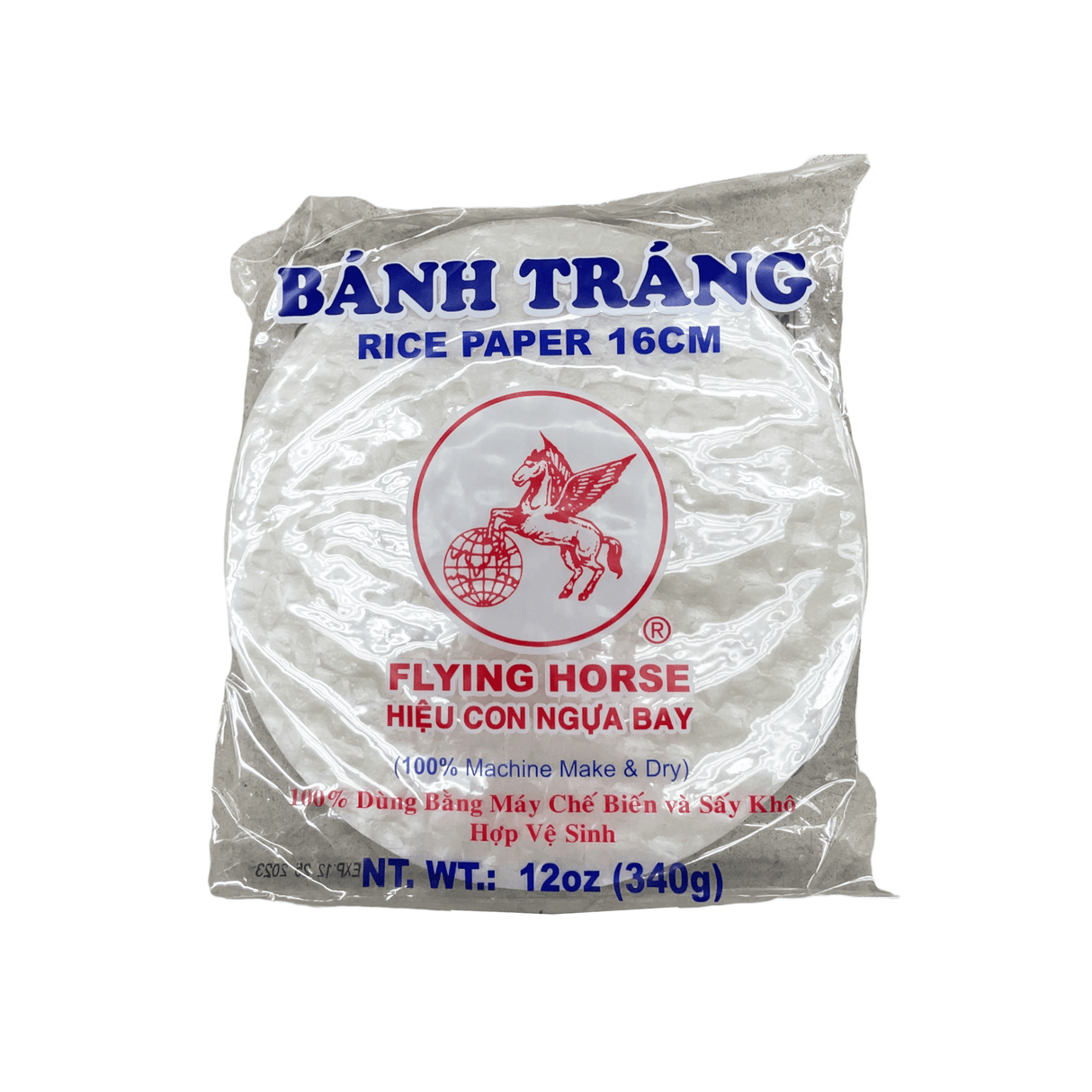 Flying Horse Rice Paper (Round Type)